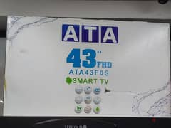 شاشة ATA سمارت 43 بوصة full hd بسعر تحطيم أسعار 0