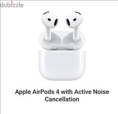 Air Pods 4 with Active noise cancelation 0