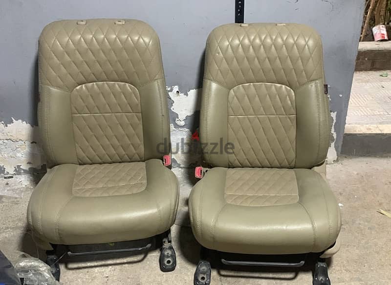 Land Cruiser interior seats and displays 2