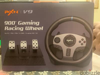 Steering wheel PXN V9 بحاله الجديد