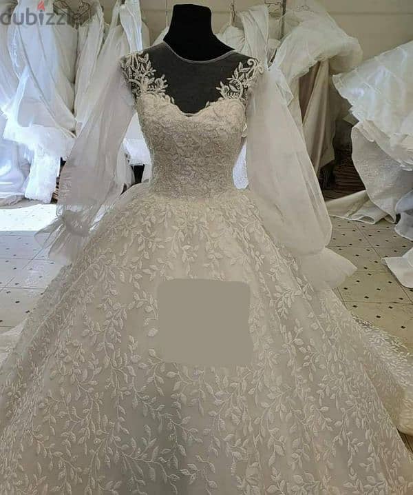 Wedding dress فستان فرح 0