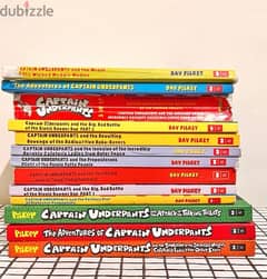 مجموعة كتب  Captain Underpants 0