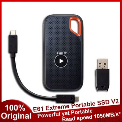 SanDisk Extreme portable SSD 2tb v2