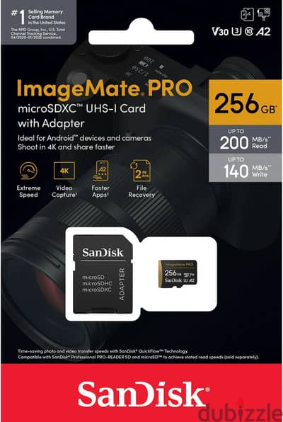 Sandisk ImageMate pro 256GB