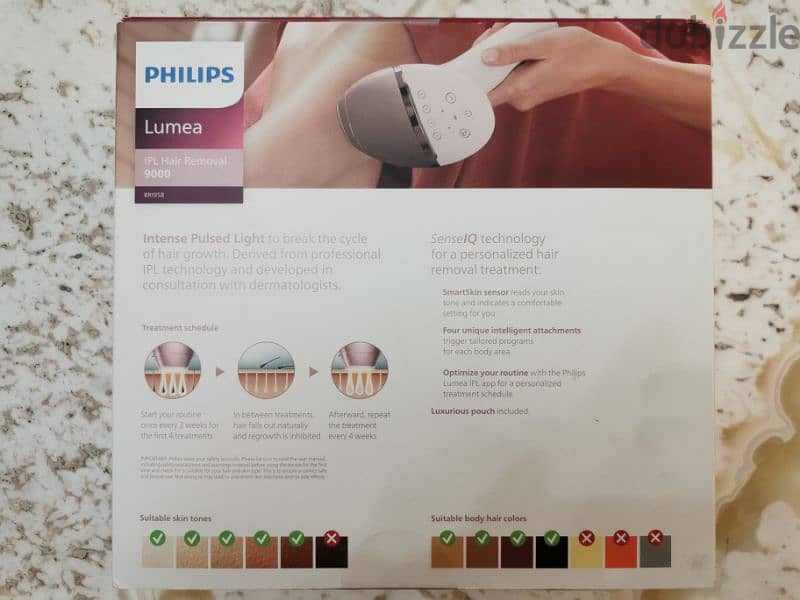 Philips Lumia IPL 9000 hair removal 1