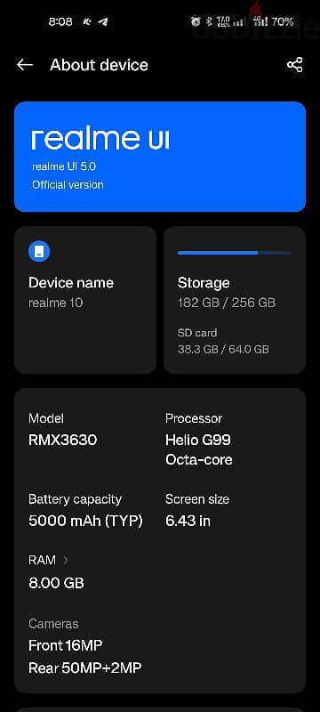 Realme 10. . 256/8 3