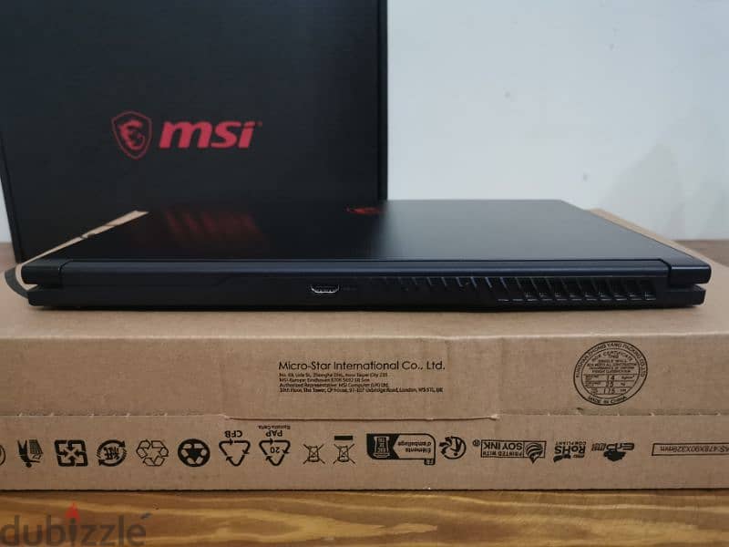 لاب توب MSI gf63 thin uc11 7