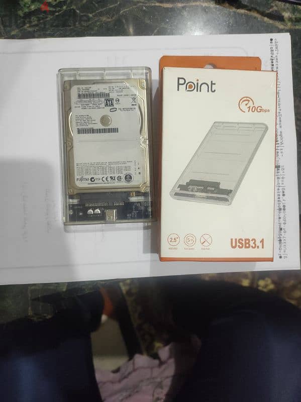 هارد 250جيحا بالراك جديد USB 3 0