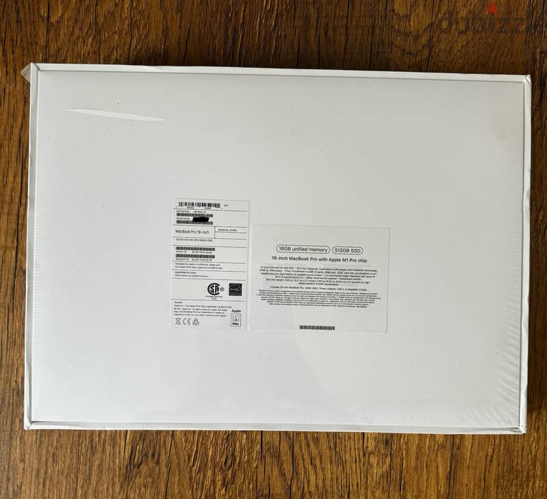 MACBOOK PRO M1 16 INCHES 512GB (NEW) 1