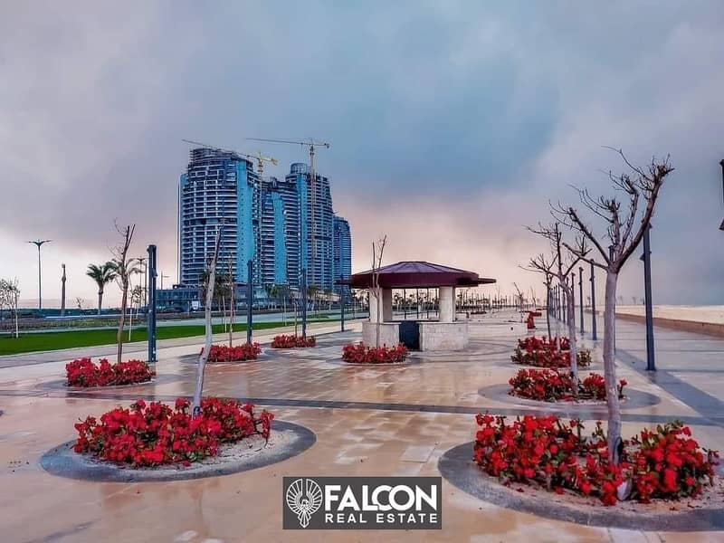 Ready to move amazing full facing north apartment, fully finished for sale with installments in Latin District New Alamein North Coast 7