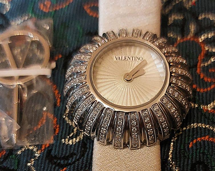 Valentino timeless etoile ss/ diamonds collection wrist watch 0