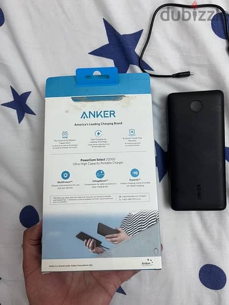 Anker power bank 20000 mah 4