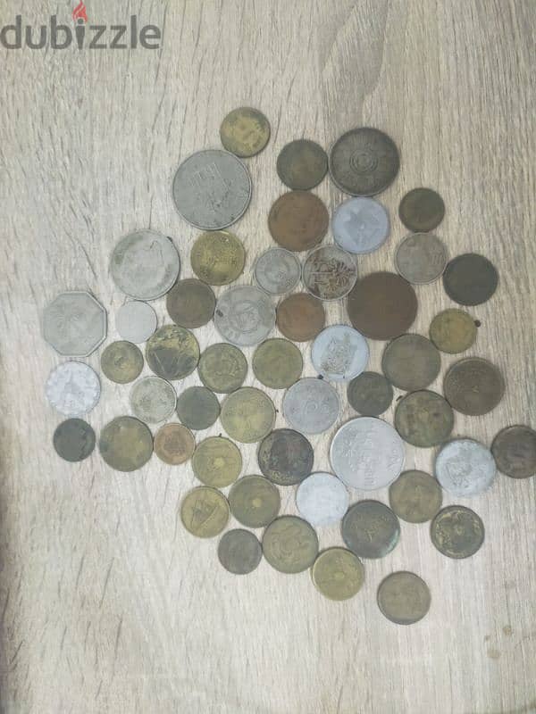 middle east collection of coins 0