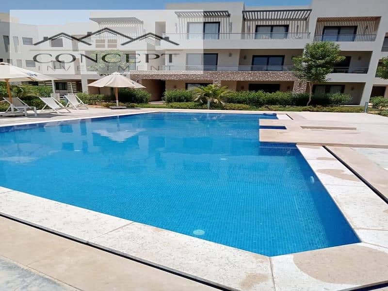 For Sale Pool View Chalet 3 Bedrooms In Azha - Ain Sokhna 0