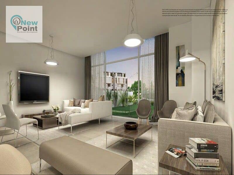 Receive immediately a fully finished 4-room duplex in the heart of Shorouk City 0