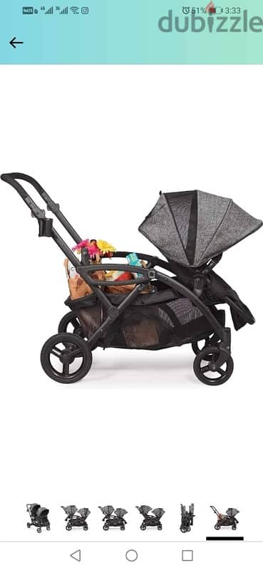 baby twin stroller 4