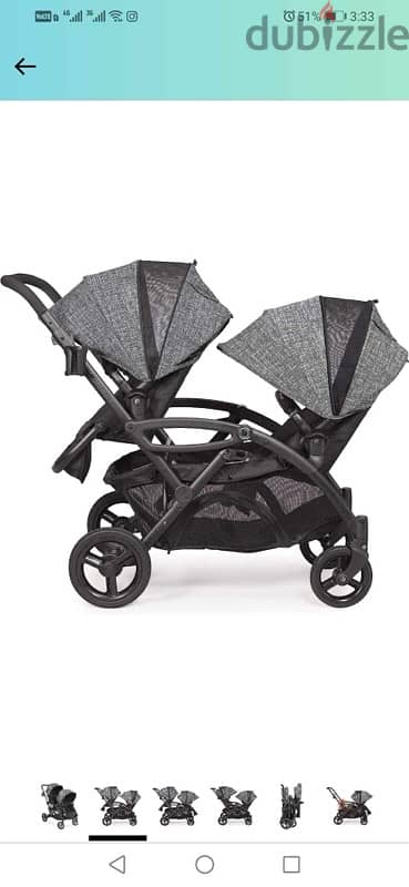 baby twin stroller 6