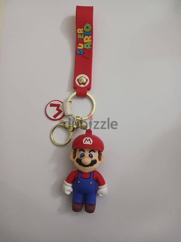 super mario bros keychain is very high quality and high detailed ماريو 0