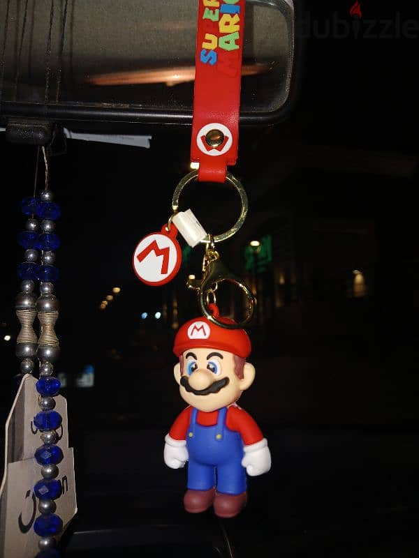 super mario bros keychain is very high quality and high detailed ماريو 3