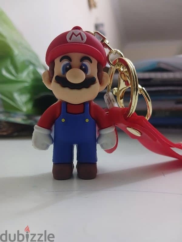 super mario bros keychain is very high quality and high detailed ماريو 4