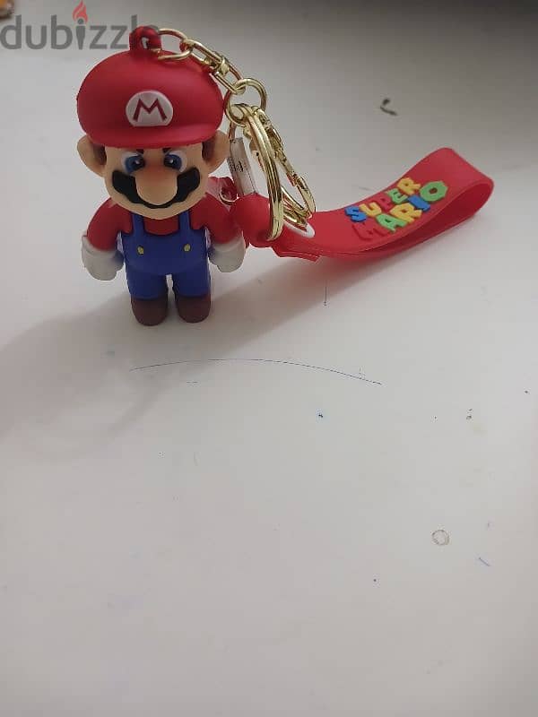 super mario bros keychain is very high quality and high detailed ماريو 8