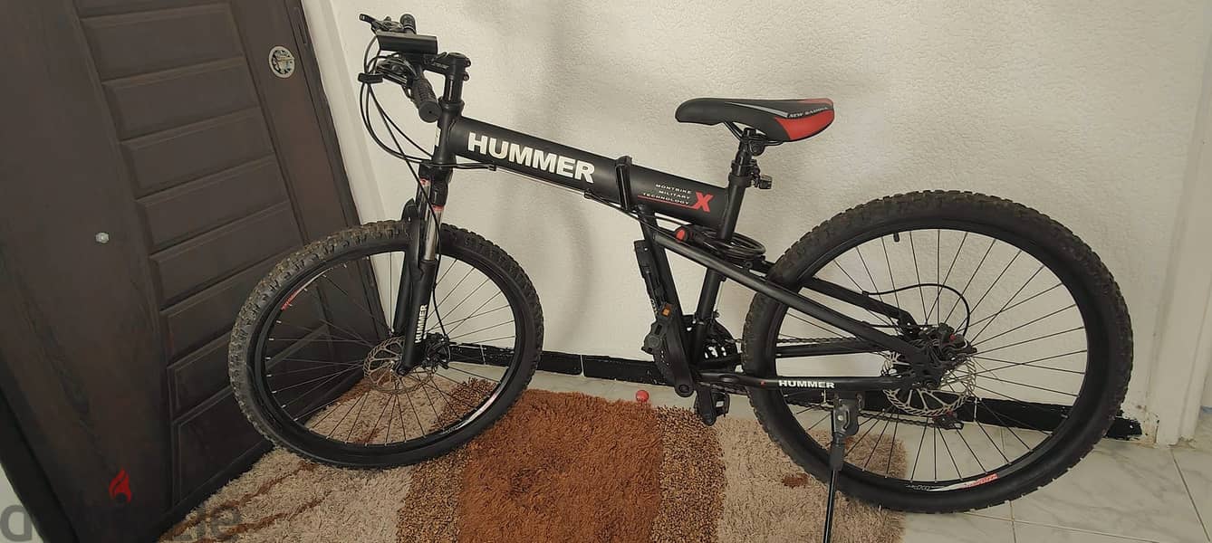 دراجة هوائية (Mountainbike) ماركة Hummer وارد دبى مقاس 26 0