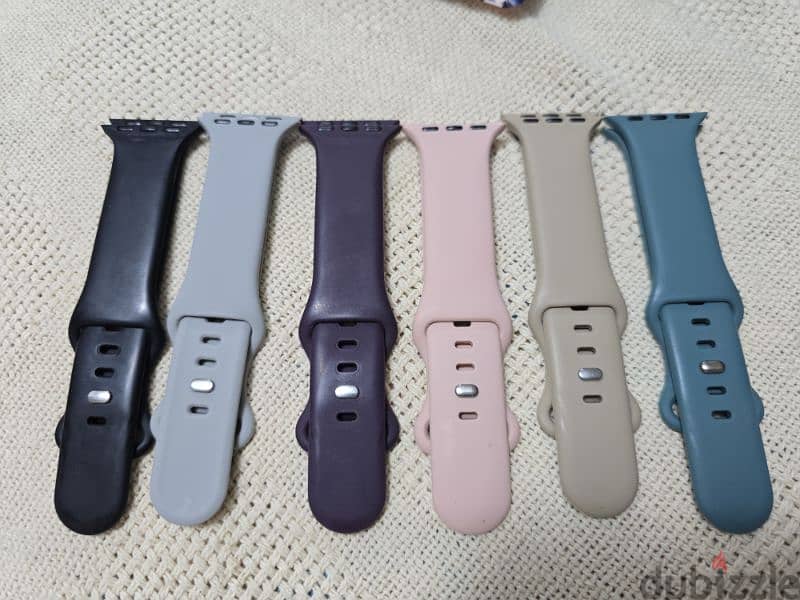 Apple Watch Series 8 41mm Midnight blue with AMSKY bands 6 colors 4