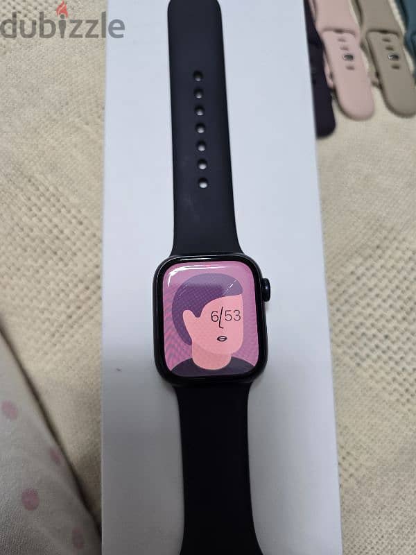 Apple Watch Series 8 41mm Midnight blue with AMSKY bands 6 colors 2