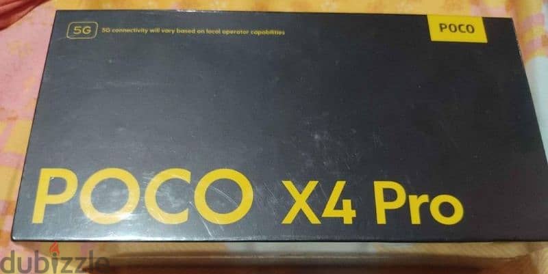 Poco x4 pro 8/256 5G  متبرشم 0