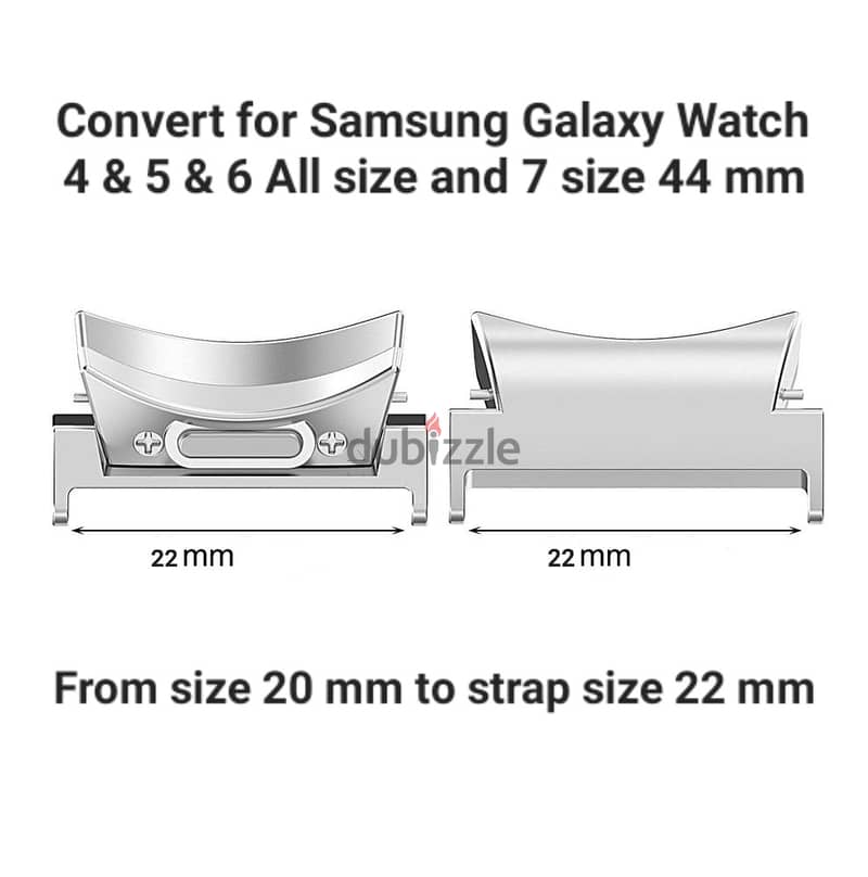 Convert samsung galaxy watch 4 & 5 & 6  All size and watch 7 size 44 1