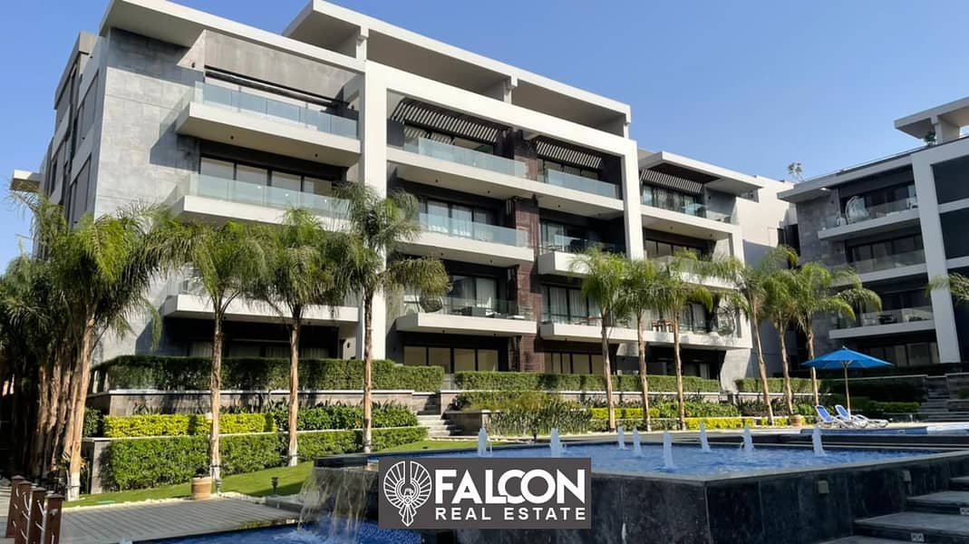 3-bedroom apartment, double view, landscape + pool, for sale in El Patio Sola Compound - EL Patio Sola 0