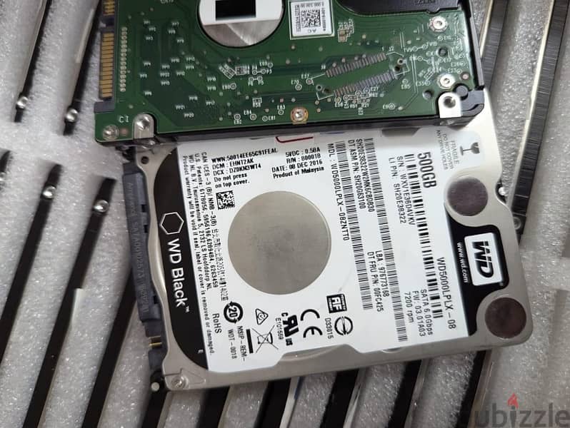 Western Digital 500GB 7200RPM 2.5" SATA 6Gb/s Internal Hard Drive 0