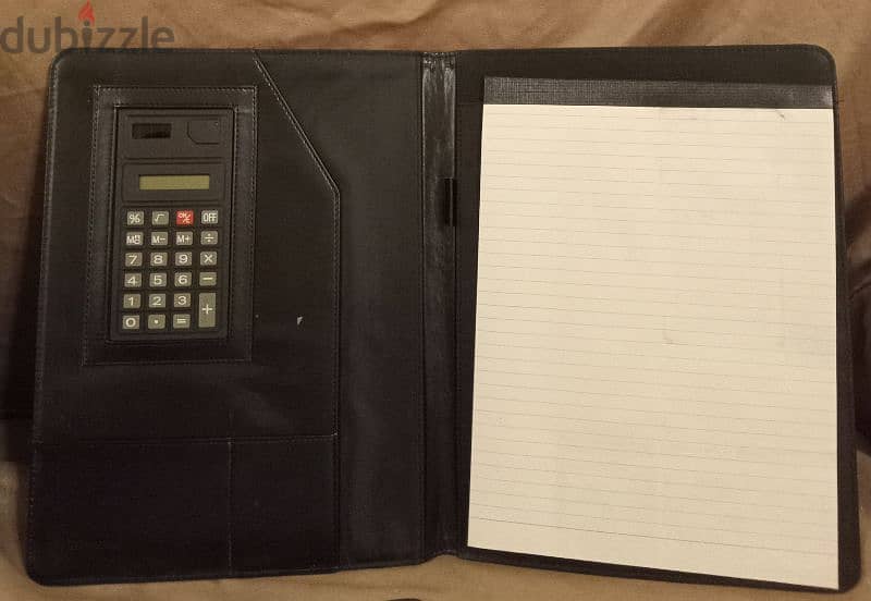 3 Note Book With Calculator 3