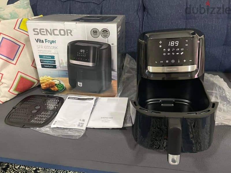 قلايه SENCOR كهربائية 6,5 لتر & Air fryer Sencor 0