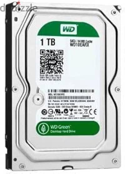 Western Digital HDD 1 tb 3.5” sata for pc