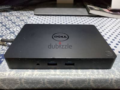 Dell WD15 Docking Station USB C, ديل مخارج كتير، بتشحن تايب سي ١٣٠ وات