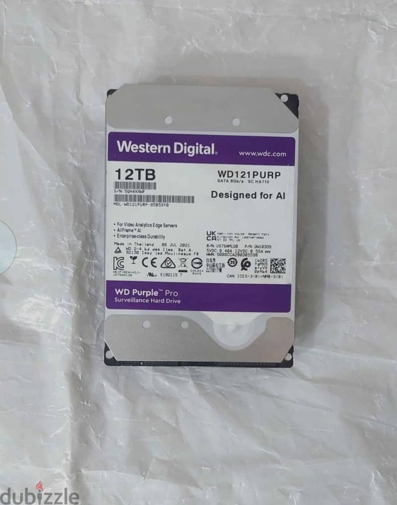 هارد ١٢ تيرا Western Digital 12T 0