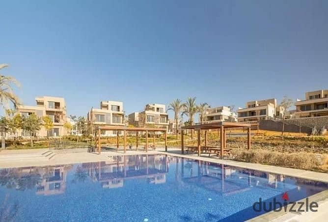 فاميلي هاوس بفيو لاند سكيب 252 متر واقل سعر في السوق في بالم هيلز التجمع الخامس Palm hills new Cairo 4