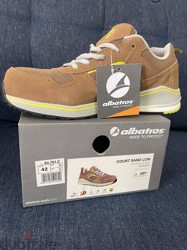 shoes safety Albatros & Albatros حذاء  سيفتى - شوز 0