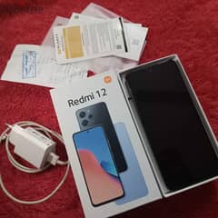 تلفون redmi 12 رام 8 مساحة 256 بطارية 5000 امبير كسر زيرو متفحتش 0