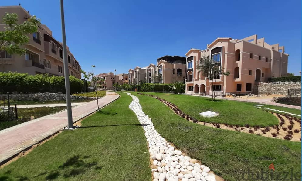 Katameya Gardens on Landscape أقل سعر توين هاوس 545م في قطامية جاردنز 4