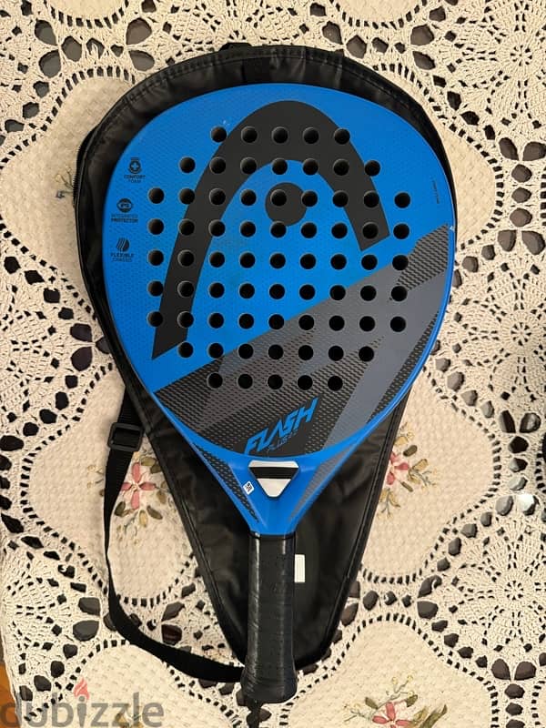 padel racket head flash plus 2.0 1