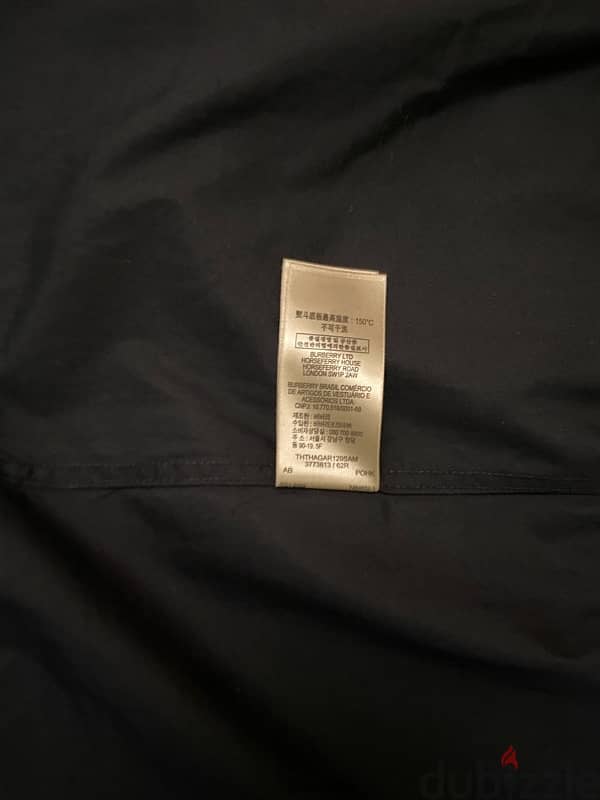 original burberry brit black shirt size M ( burberry downtown) 6