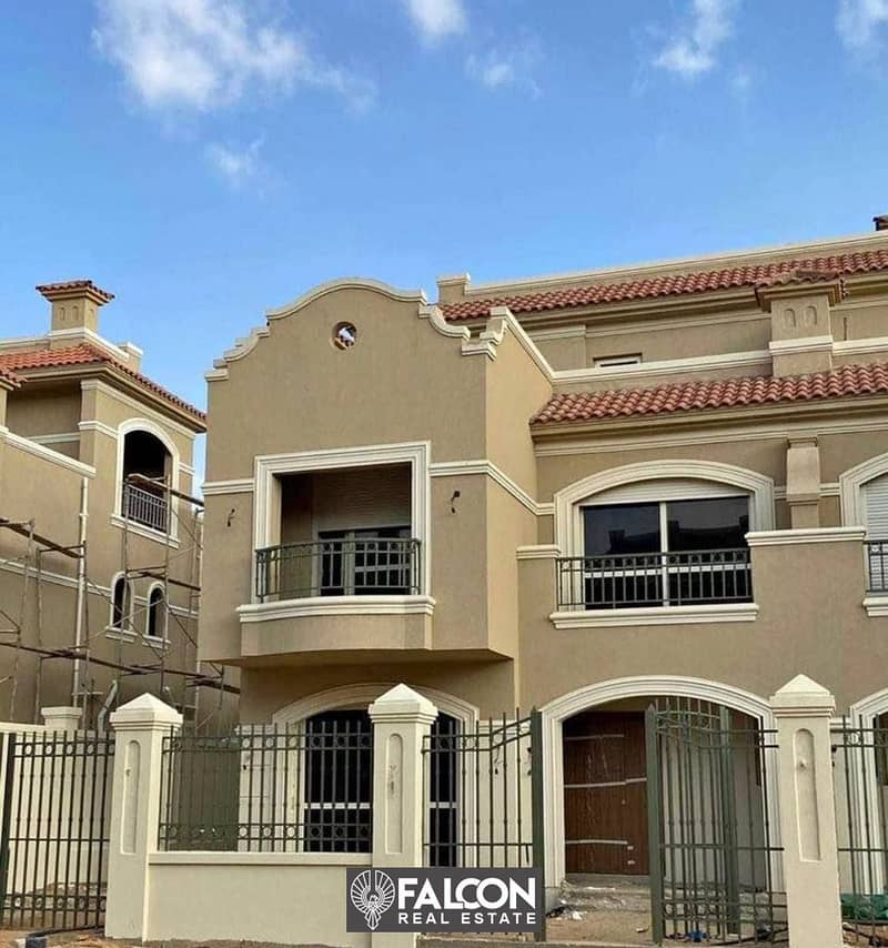 Villa for sale 3 Floors with a classic design READY TO MOVE in installments in El Patio Prime BY Lavista Prime Location in El Shorouk next to Madinaty 15