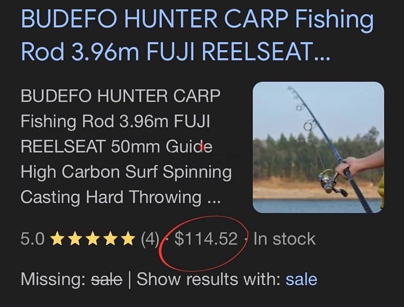 BUDEFO HUNTER CARP Fishing Rod 3.96m 9