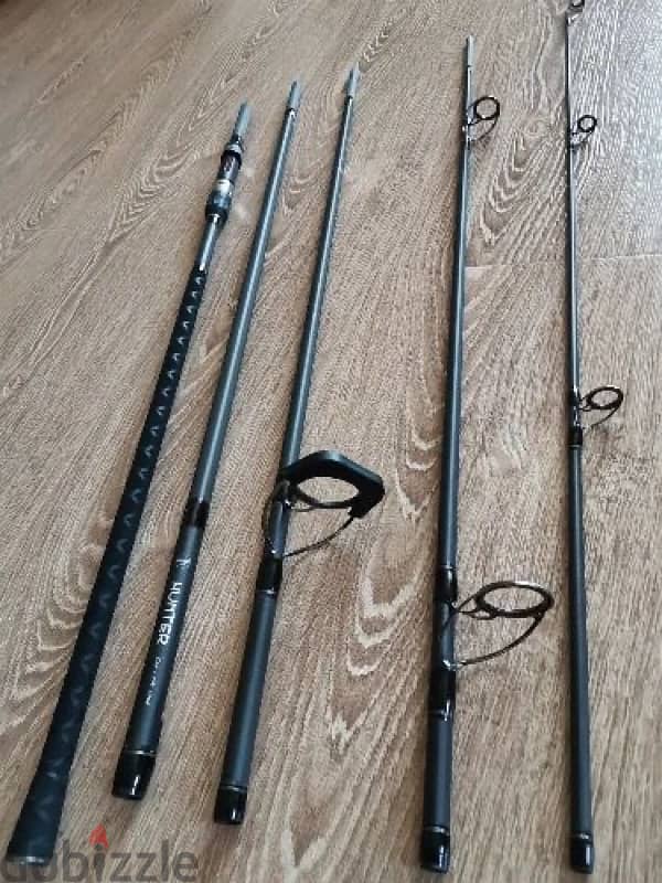 BUDEFO HUNTER CARP Fishing Rod 3.96m 1