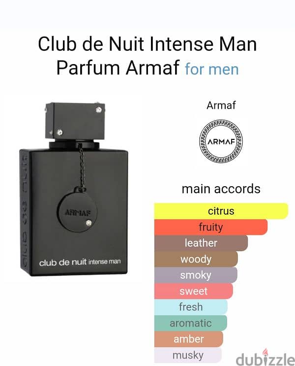 عطر من ارماف club de unit intense parfum للرجال 1