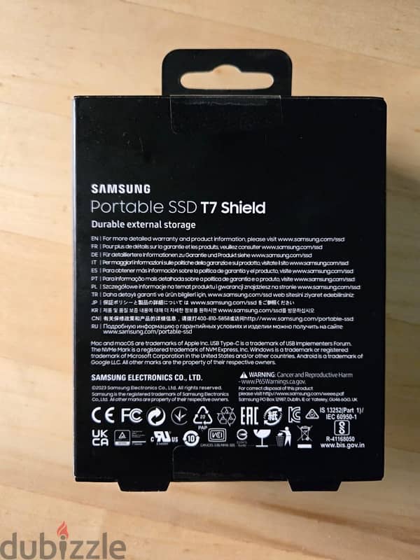 Samsung SSD portable 2T Shielded 2