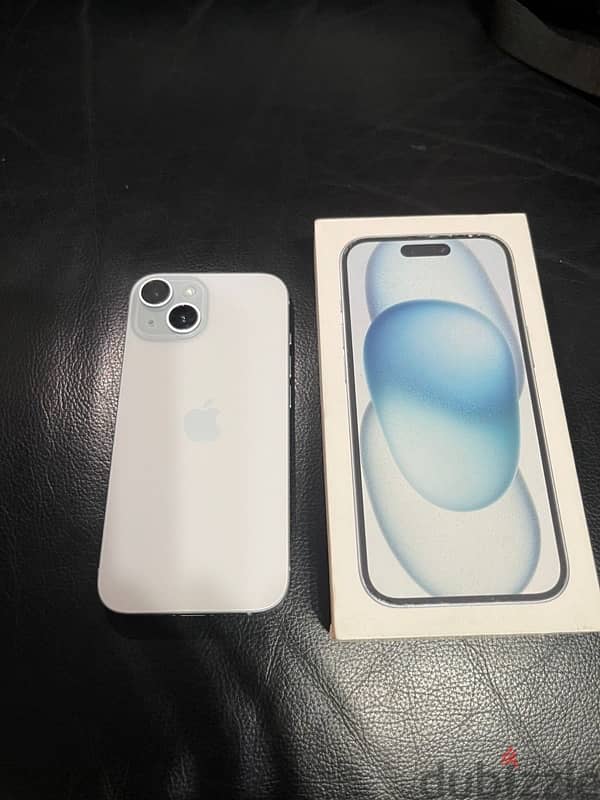 Iphone 15 128GB baby blue 2