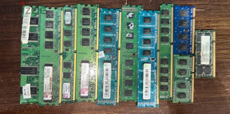 DDR,DDR2,DDR3 ورامات لابتوب 0